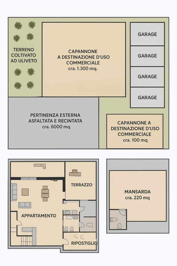 Soluzione indipendente con abitazione e spazi commerciali – SP2 Corato/Ruvo - immagine 5